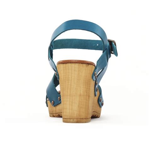 Marco Tozzi Turquoise Nu Pied Compens S Bleu Printemps T Chez