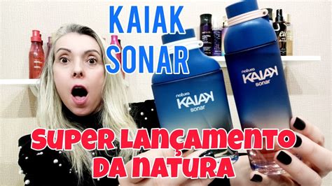 Super Lan Amento Da Natura Perfume Kaiak Sonar Feminino E Masculino