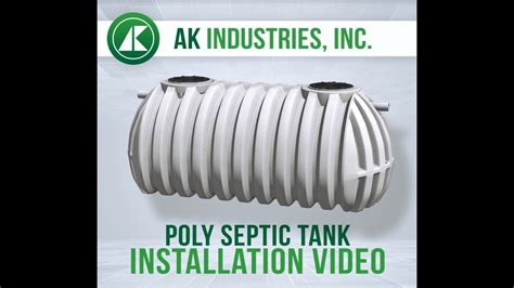 How To Install A Septic Tank Youtube