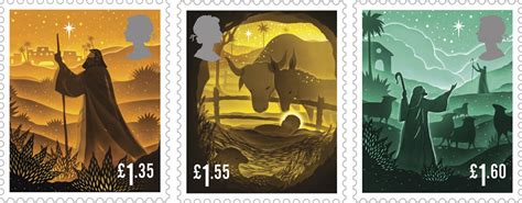 Royal Mail Unveils Christmas Stamps 2019 Uk