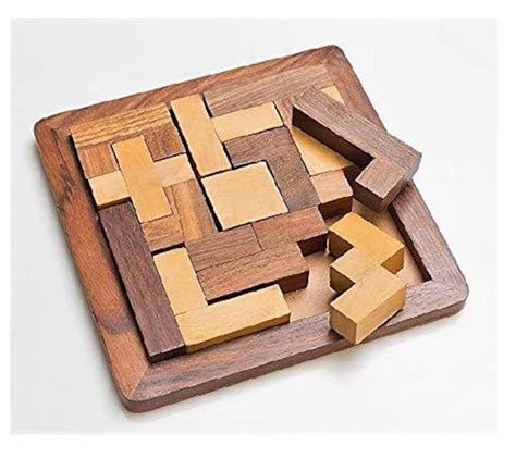 Wooden Jigsaw Puzzle Wooden Puzzle Game Wooden Board Game Etsy