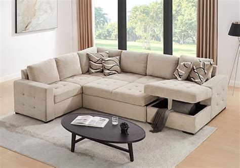 Amazon FANYE U Shaped Oversized 7 Seaters Modular Cushions