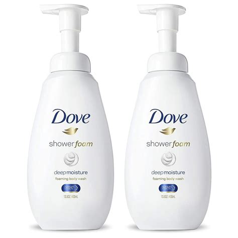 Dove Instant Foaming Body Wash For Soft Smooth Skin Deep