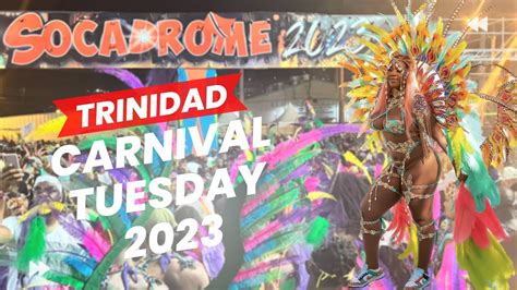 Trinidad Carnival Tuesday 2023 With Yuma Vibe Missed The Stage And Limped To The Socadrome