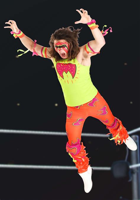 Wwe Ultimate Warrior Mens Costume Wwe Costumes