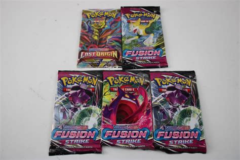 Unopened Pokemon Trading Card Booster Packs Property Room