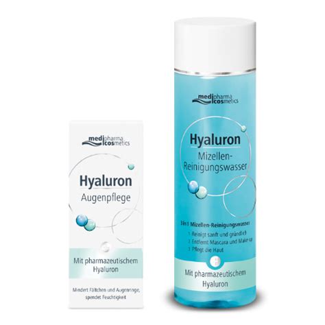 Набор MEDIPHARMA COSMETICS: HYALURON КРЕМ ДЛЯ КОЖИ ВОКРУГ ГЛАЗ 15МЛ ...