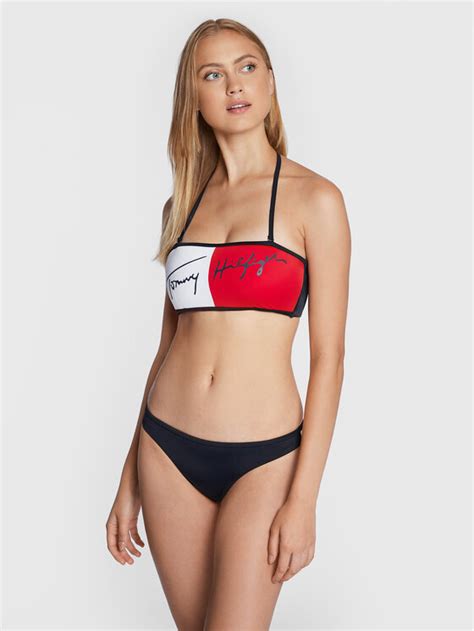 Tommy Hilfiger Bikini Oberteil Fixed UW0UW03362 Bunt Modivo De