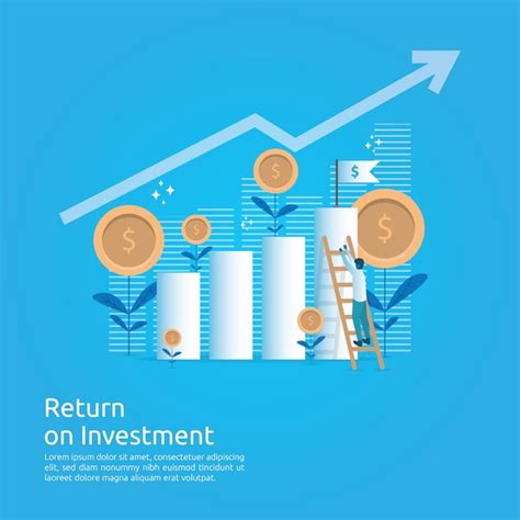 Premium Vector Return On Investment Roi