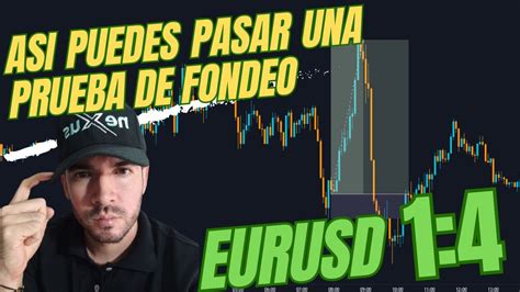 Asi Debes Operar Para Pasar Una Prueba De Fondeo Estrategia Eurusd