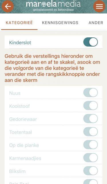 Maroela Media Se Kindervriendelike Nuus App Maroela Media