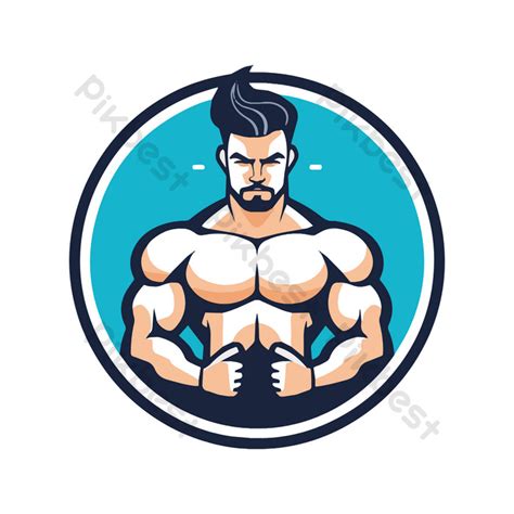 Vector Cartoon Character Of Gym Icon Illustration PNG Images | EPS Free ...