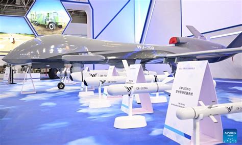 Homegrown Unmanned Aerial Vehicles Anti Drone System Showcased At Airshow China Global Times