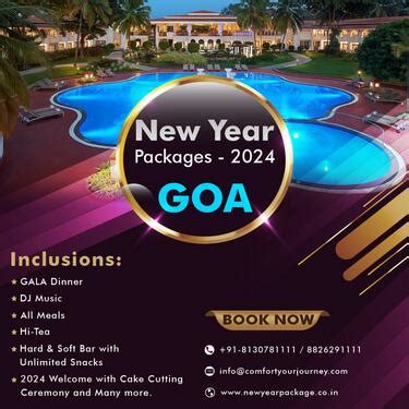 Celebrate New Year 2024 In Goa New Year Packages In Goa - Event ...