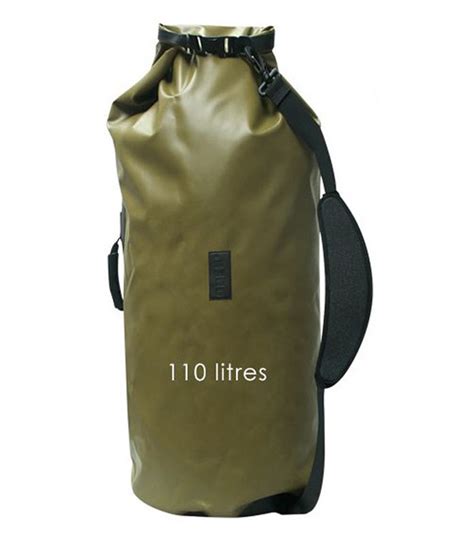 Grand sac militaire étanche avec valve de compression vert kaki Achat