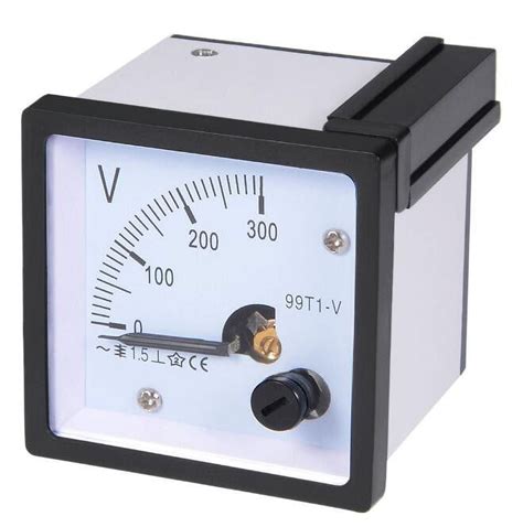 99t1 A Panel Analog Voltmeter 99t1 Analog Ac Voltmeter Analog Panel Voltmeter