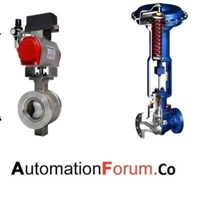 Difference Between Rotary Shaft Valves Sliding Stem Control Valves