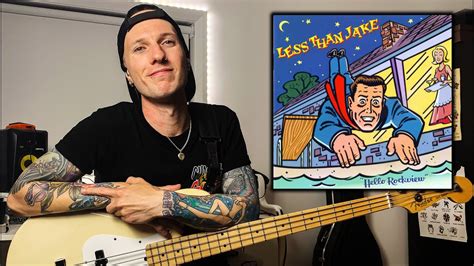 Less Than Jake All My Best Friends Are Metalheads Bass Cover By Blake Cateris Youtube