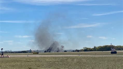 Dallas Airshow Disaster Caught On Video As Planes Collide In Mid Air