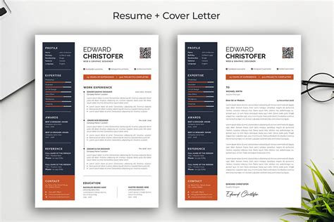 Portfolio Resume Template - Design Cuts