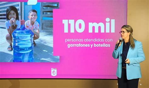 A Través Del Plan Emergente De Agua Más De 400 Mil Personas Han Recibido El Vital Liquido En Nl