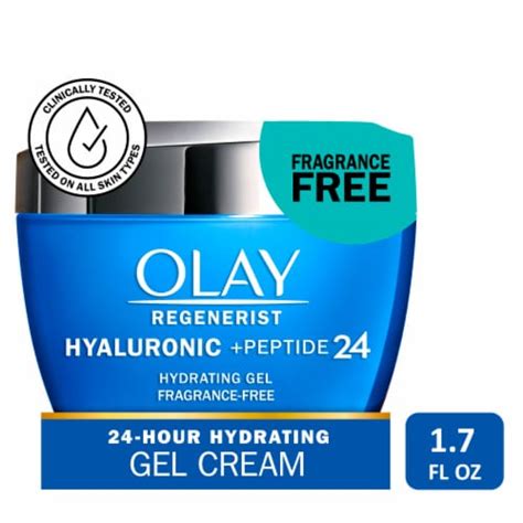 Olay Regenerist Hyaluronic Acid Peptide 24 Gel Face Moisturizer 1 7