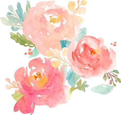 "Peonies Watercolor Bouquet" Stickers by junkydotcom | Redbubble