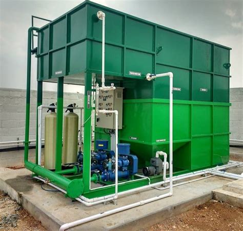 Domestic Containerized Plug Play Prefabricated Sewage Treatment Plant