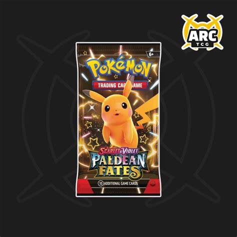 Paldean Fates Pokémon TCG Scarlet Violet Booster Pack Lazada PH