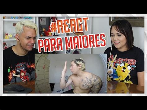 REACT O DIA EM QUE ASSISTI 50 TONS MAIS ESCURO Whinderssonnunes YouTube