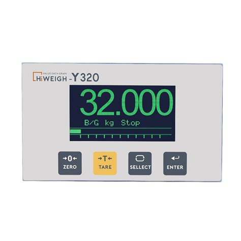 Y320 4 20ma Strain Gauge Load Cell Batch Weighing Indicator Controller