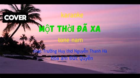 M T Th I Xa Karaoke Tone Nam Youtube