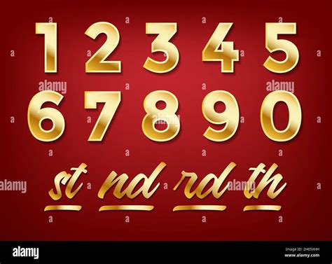 Numeri In Oro D Numeri Immagini E Fotografie Stock Ad Alta Risoluzione