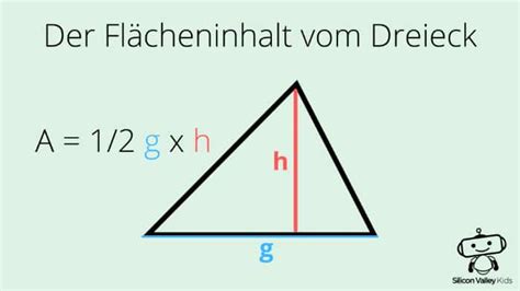 DREIECK FLÄCHENINHALT Formel Übungsaufgaben Lösungen