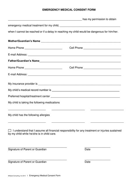 Image Consent Form Template | DocTemplates