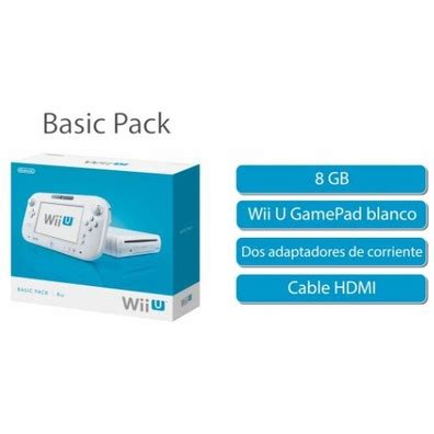 Nintendo Wii U Basic Pack Discoazul