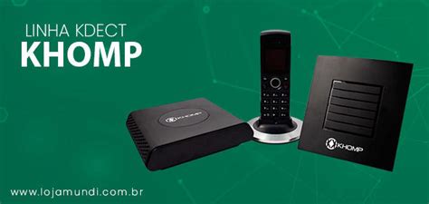 Kdect Khomp Telefone Ip Sem Fio