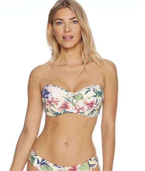 Sunsets Island Life Iconic Twist Bandeau Bikini Top And Reviews Bare Necessities Style 55d Islli