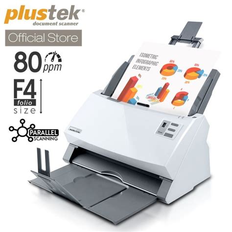 Jual Scanner Plustek Smartoffice Ps U Lembar Menit F Folio