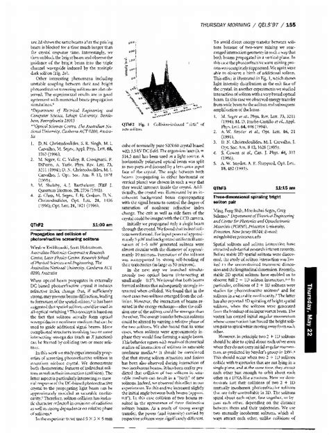 Three Dimensional Spiraling Bright Soliton Pair Ieee Conference