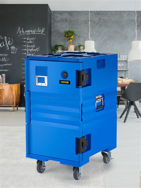 VEVOR Insulated Food Pan Carrier Qt Hot Box For Catering LLDPE Food Box Carrier W Double