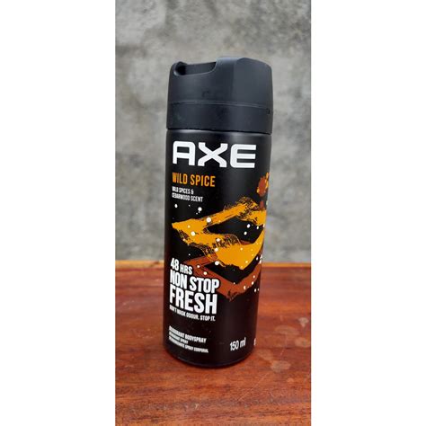 AXE Body Spray Wild Spice Black 150ml Shopee Philippines