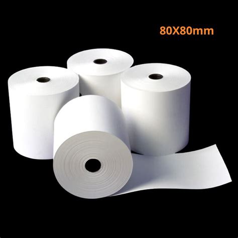 Pack 10 Rouleaux Papier Thermique 80x80mm Prix Mini