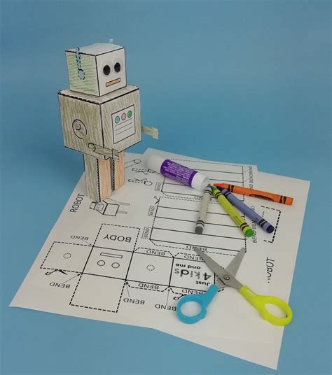 3D Robot Model Download and Print - Etsy