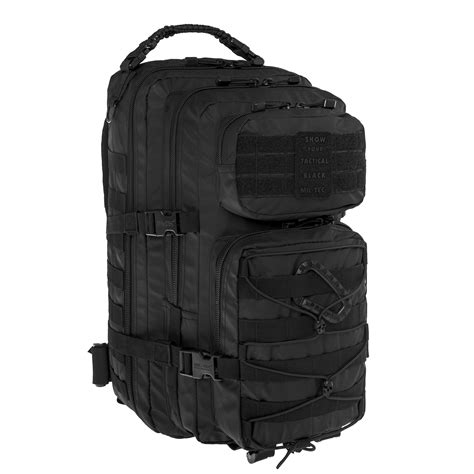 Mil Tec Seljakott Large Assault Pack 36 L Tactical Black Milpood