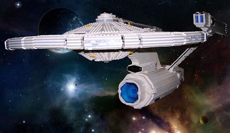 Full size Enterprise on Lego-StarTrek - DeviantArt