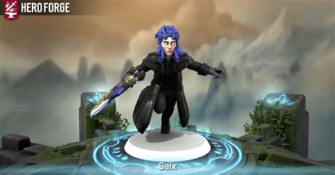 Saix Made With Hero Forge