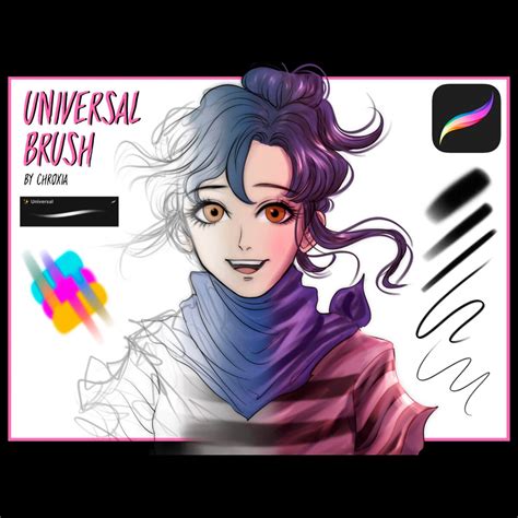 Free Universal Brush For Procreate Librium