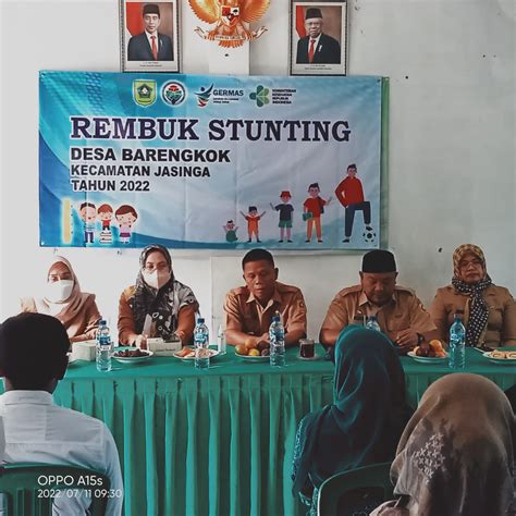 Desa Barengkok Gelar Rembuk Stunting Tahun 2022 Pejuanghukum45 Com