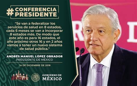 Firma Amlo Acuerdo Para Federalizar Servicios De Salud Ocho Estados Piloto